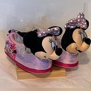 Minnie Mouse Pink Kids Slippers. PICK 3/$15.00
